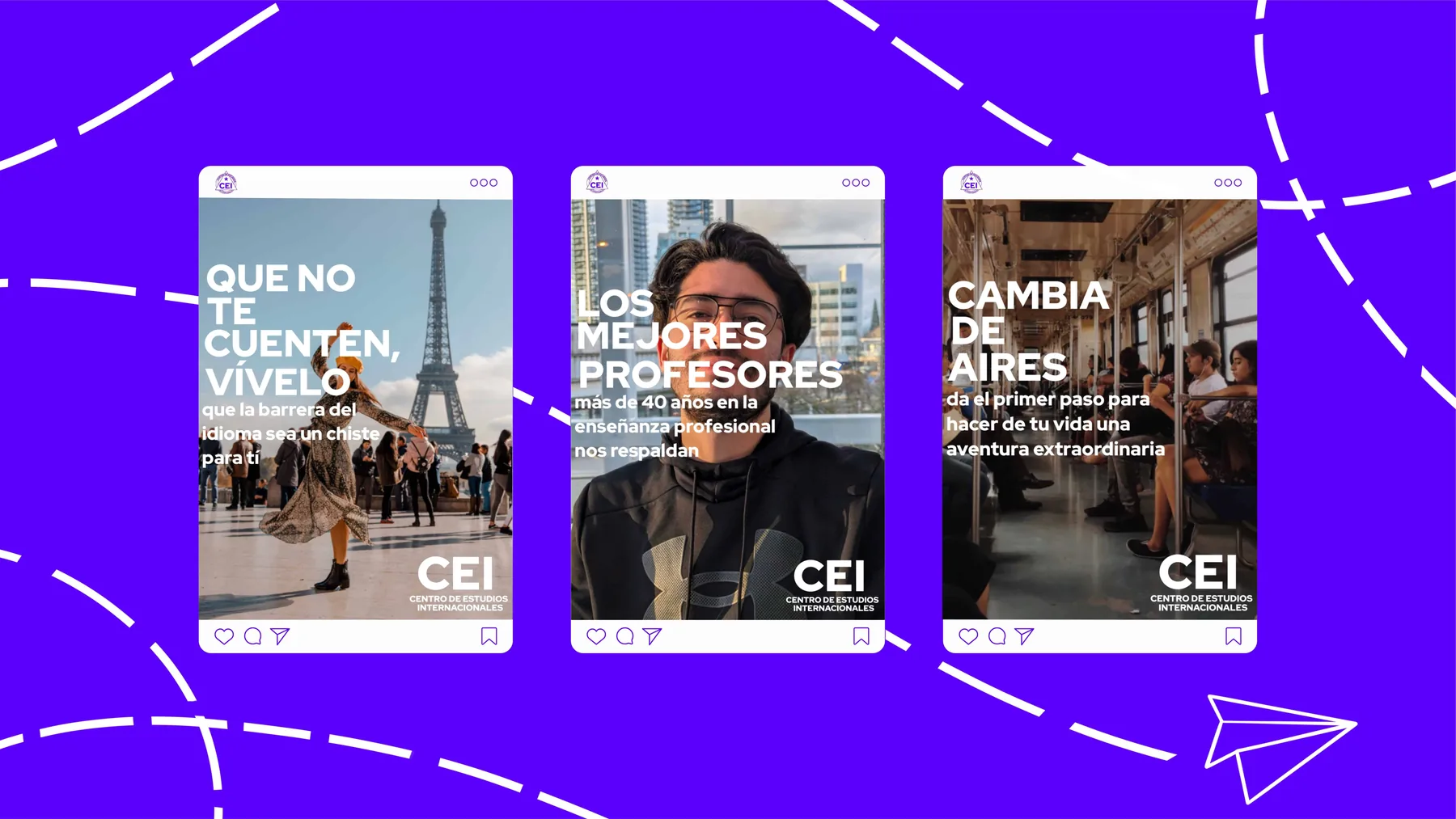 Identidad visual y publicaciones para Centro de Estudios Internacional